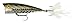 Rebel Lures Pop-R Topwater Popper Fishing Lure, Ol' Bass, Pop-R (1/4 oz), One Size