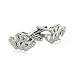 Silver Irish Claddagh Cufflinks