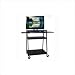 Buhl Wide Body Flat Screen Monitor Cart