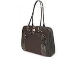 New Mobile Edge Llc Scanfast Onyx Briefcase For 16 inch Faux-Leather Accents Black Nylon