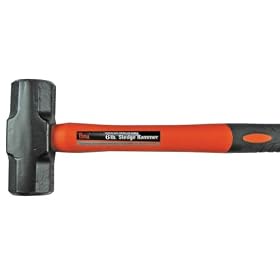Pony 65-166 6 -Pound Sledge Hammer With 36-Inch Fiberglass Handle