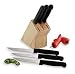 6-pc STK Knife with Block