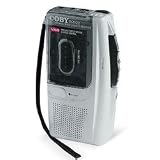 COBY CX-R122 Micro Cassette Recorder