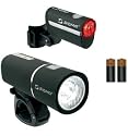 SIGMA SPORT Komplett-Leuchten-Set PAVA/ HIRO ohne Akku und Ladegerät