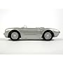 1956 Porsche 550 A Spyder diecast model car 1:18 scale die cast by Maisto - Silver