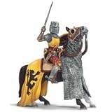 3171LoCXECL. SL160  Schleich Lion Coat of Arms Knight with sword on horse
