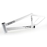 Subrosa Villicus BMX Bike Frame - 20.75 in. - Matte White / Red Splatter