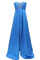 Satin Beaded Evening Dress/Prom Dress 