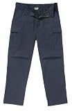 Zipper Fly BDUs Blue Uniform Pants