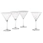 Mikasa Cheers Martini Glasses, Set of 4