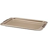 Anolon Advanced Bronze Nonstick Bakeware 10-Inch by 15-Inch Cookie Sheet with Silicone Grips