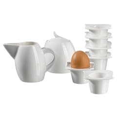 Verso 922224 6er Set Eierbecher, Zuckerdose und Giesser La Musica