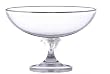 Versace by Rosenthal Medusa Lumiere Clear Footed Bowl