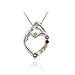 Sterling Silver Multi Gemstone & Diamond title=