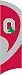 OHIO STATE BUCKEYES 8' TALL TEAM BANNER FLAG + STAND