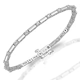 18 Kt Glistening Diamond Bracelet