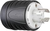 Pass & Seymour #L1430PCCV3 30A 250V Black Lock Plug