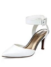 Limited Collection Ankle Strap Stiletto Heel Pointed Toe Sandals