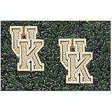 Logo Art Kentucky Wildcats 10K Gold Team Font 5/16 Post Earrings