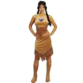 Indian Babe Costume - Wow includes boot tops and headband