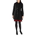 Mossimo&reg; Black Women's Wool Hoodied Jacket - Black