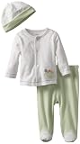 Little Me Unisex-Baby Newborn Grow Tmh Pant Set, Green Multi, Newborn
