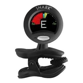 Qwik Tune Snark Clip On Chromatic Guitar Tuner - Black