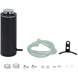 Mishimoto MMRT-CAWBK Wrinkle Black Aluminum Coolant Reservoir Tank