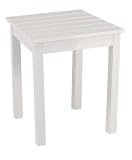 Jack Post KN-2W Union Pier Side Table, White