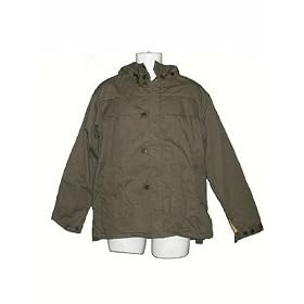 CHIMALA Mens Snow Poncho Jacket in Khaki Green
