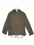 CHIMALA Mens Snow Poncho Jacket in Khaki Green