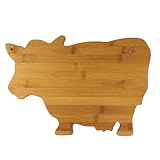 Bamboo Cutting Board Cow Bamboo Ware by DetailsArt