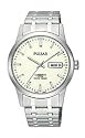 Pulsar Men's Expansion Silver-Tone Stainless Steel Watch #PXN129
