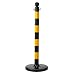Brady 80940,  Sml Brdylink Wrng Post:Blk/Yel Nonrefl, 40" Height x 2 1/2"O.D" Width, Black and Yellow  (1 per Order)