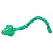 Grade 23 Titanium Green Cone Nose Ring