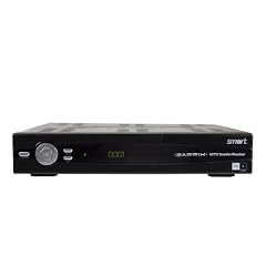 Smart Zappix HDTV Satelliten Receiver mit HD+ Schnittstelle inkl. Fernbedienung und HD+ Karte, schwarz