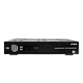 Smart Zappix HDTV Satelliten Receiver mit HD+ Schnittstelle inkl. Fernbedienung und HD+ Karte, schwarz