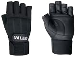 Valeo Competition Wrist Wrap Lifting Gloves