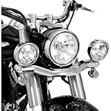 00-07 HONDA VT1100C2S: SHOW CHROME CONTOUR DRIVING LIGHT KIT by Show Chrome