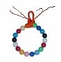 Beads Ring 4in Plastic Bird Swing