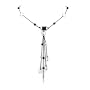 Vintage Swarovski Crystal Tassel Drop Necklace