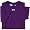 Purple/White