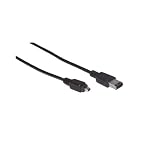 Firewire 6pin-4pin IEEE 1394 1.8m Cable