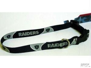 New! Authentic Large Oakland Raiders Dog Collar