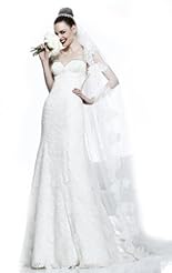 Plus Size Mermaid Chiffon/Taffeta/Tulle Lace Crystals Crystal Applique Beaded  Dress