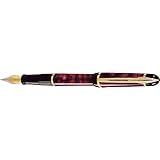 Waterman Phileas Red Marble Fine Point Fountain Pen - 19714WA