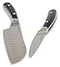 Emeril 2 Piece Knife Set 5 Santoku 3.5 Paring Knife Forged Steel Clad Emerilware (Black)