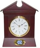 NCAA North Carolina Tar Heels Wooden Desk Clock