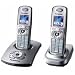 Computer Hardware : Panasonic Schnurlostelefon KX-TG8322GS silber Duo mit AB (analog)