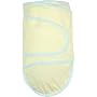Miracle Blanket - Yellow with Aqua Trim Swaddle Blanket